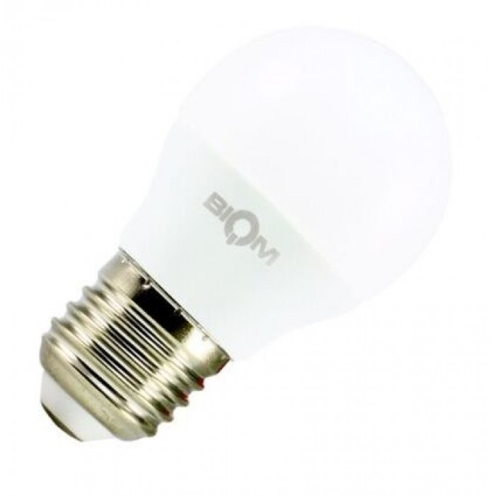 Лампа LED Р45, Е27, 7Вт, 3000К. Biom BT-563