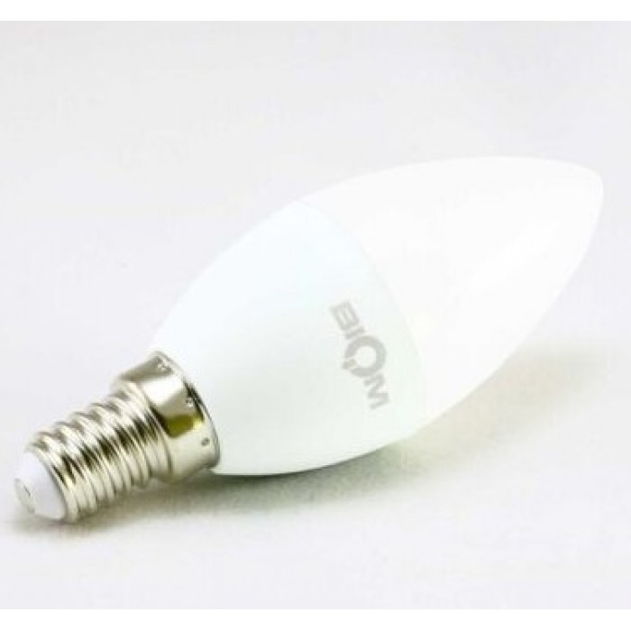 Лампа LED С37, Е14, 7Вт, 4500К. Biom BT-570