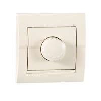 Світлорегулятор  800 Вт крем Lezard Deriy 702-0303-115