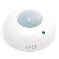 Датчик руху стельовий, накладний, 360°, білий. THE LIGHT TL 8000 