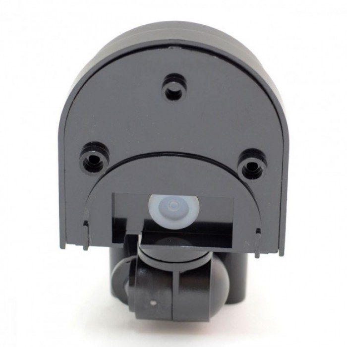 Датчик руху настінний, накладний, 180°, чорний. THE LIGHT TL 8001